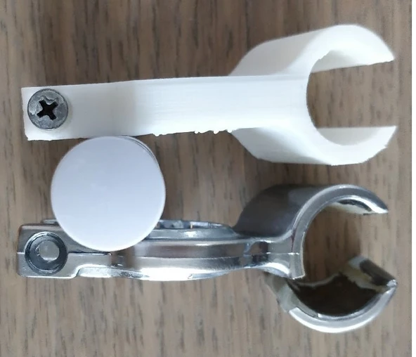Byr3D Duş Başlığı Tutucusu T2741037 Sadece Plastik Aparattır - 2