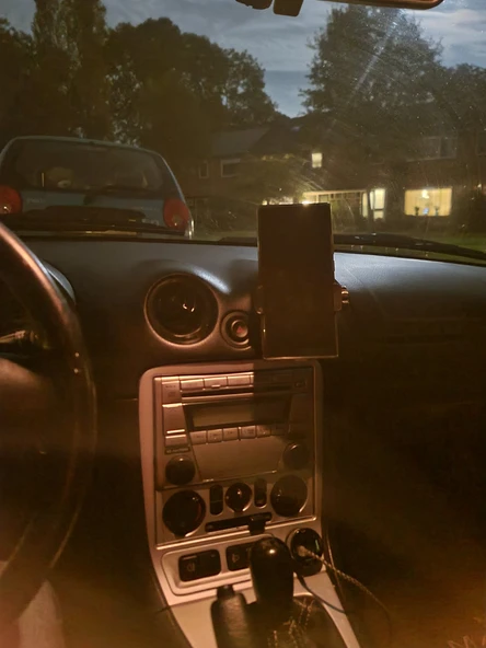 Byr3D Mazda Mx-5 Na/Nb 1989-2005 Havalandırma Telefon Tutucusu (Vidasız) T6241198 Sadece Plastik Aparattır - 3