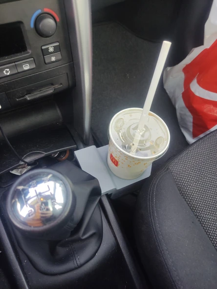 Byr3D Peugeot 207 Sw Için Bardak Tutucu T5906249 Sadece Plastik Aparattır - 2