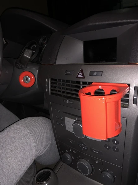 Byr3D Opel Astra H - Bardak Tutucu T5158717 Sadece Plastik Aparattır - 2