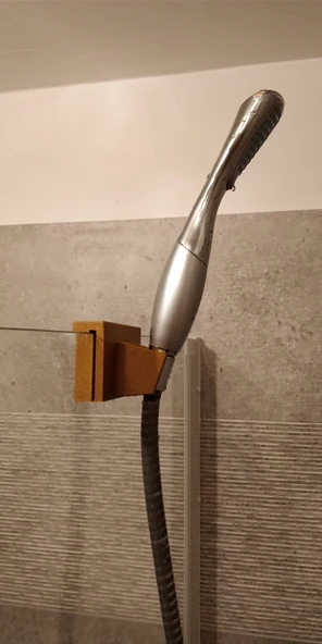 Byr3D Banyo Cam Perdesi Için Duş Tutucusu T2846833 Sadece Plastik Aparattır - 5