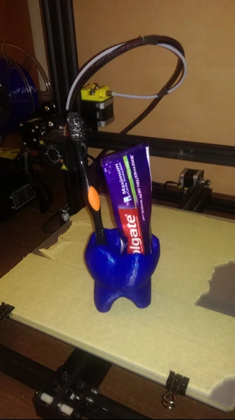 Byr3D Diş Fırçası Ve Diş Macunu Tutucusu T2764357 Sadece Plastik Aparattır