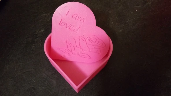 Byr3D Sevgililer Günü Hediyesi/Şeker Kutusu T2779141 Sadece Plastik Aparattır - 2