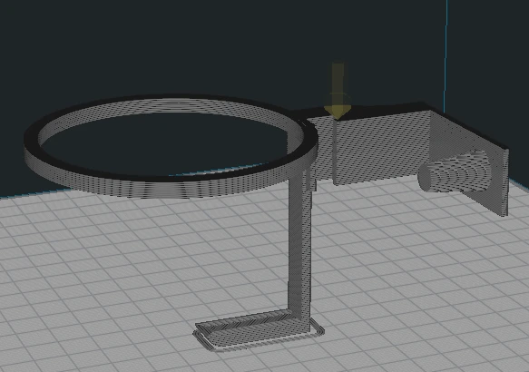 Byr3D Volvo S40 Terminal Bardak Tutucusu (Çok Güçlü) T4567050 Sadece Plastik Aparattır - 2