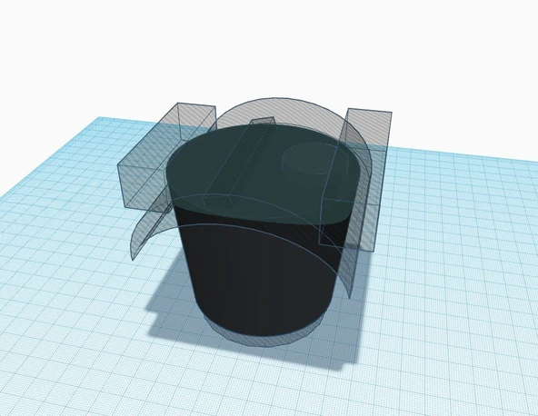 Byr3D Mazda 6 Telefon Bardak Tutucusu T4487246 Sadece Plastik Aparattır - 3