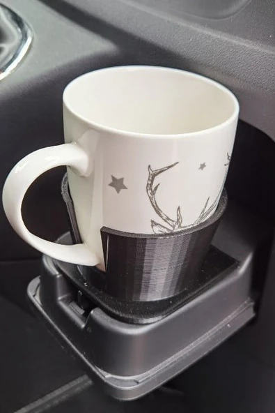 Byr3D Opel Vivaro B Daha Büyük Kupa Tutucusu T4901437 Sadece Plastik Aparattır - 3