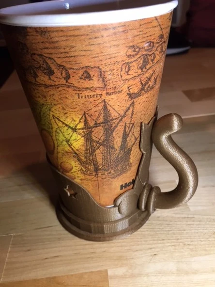 Byr3D Kedi Bardak Tutucusu T2042237 Sadece Plastik Aparattır