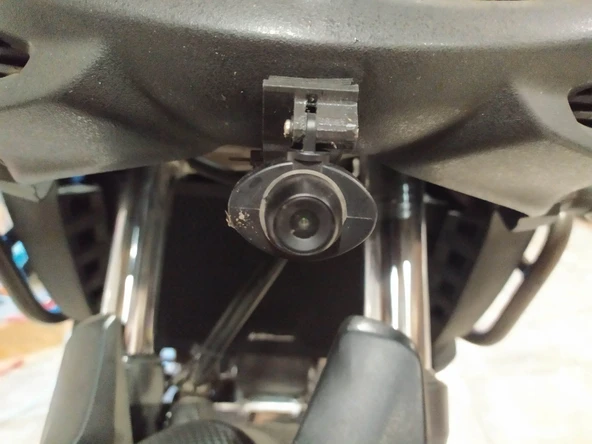 Byr3D Suzuki V-Strom Dl650 2012-2014 Için Kayıt Şirketi Vsys M6L/P6L'nin Ön Kamera Tutucusu T4361591 Sadece Plastik Aparattır - 3