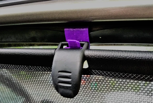 Byr3D Renault Megane Veya Fluence V.1.1 Için Güneşlik Tutucusu T2916157 Sadece Plastik Aparattır