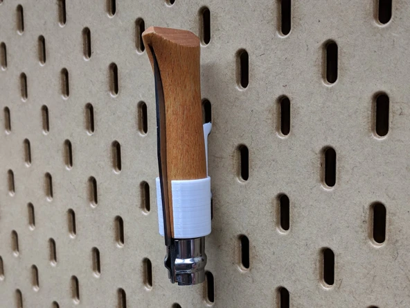 Byr3D  Skadis Için Opinel No.8  Tutucusu T2773023 Sadece Plastik Aparattır