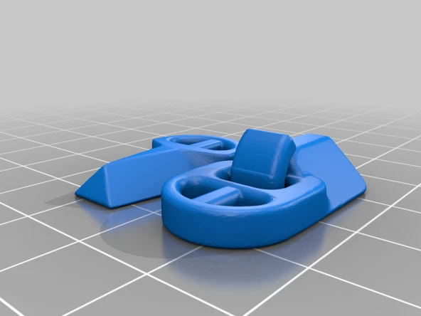 Byr3D Hızlı Ayırma Kayışı Tokası / Yüz Maskesi Tutucusu T4312823 Sadece Plastik Aparattır - 3