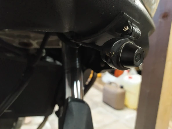 Byr3D Suzuki V-Strom Dl650 2012-2014 Için Kayıt Şirketi Vsys M6L/P6L'nin Ön Kamera Tutucusu T4361591 Sadece Plastik Aparattır