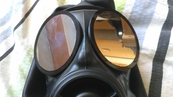 Byr3D S10 Gaz Maskesi Lens Tutucusu T2544408 Sadece Plastik Aparattır - 2