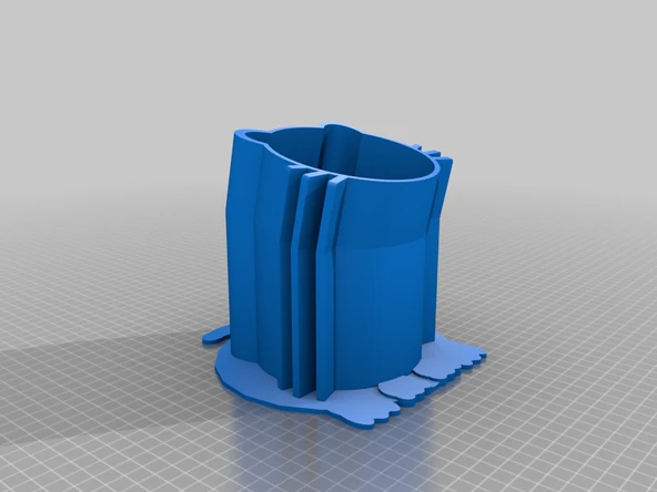 Byr3D Kedi Mama Kasesi Tutucusu (D=10Cm) T2699099 Sadece Plastik Aparattır - 3