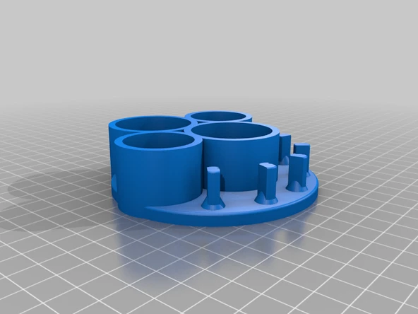 Byr3D Diş Fırçası Tutucusu Oral B T2256103 Sadece Plastik Aparattır