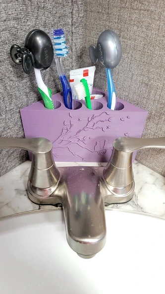 Byr3D Diş Fırçası Tutucu T3452317 Sadece Plastik Aparattır