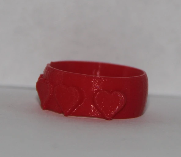Byr3D Sevgililer Günü Bileklik/Yüzük T636056 Sadece Plastik Aparattır - 1