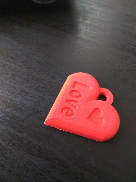 Byr3D Sevgililer Aşk Kalp Kolye T249075 Sadece Plastik Aparattır - 2