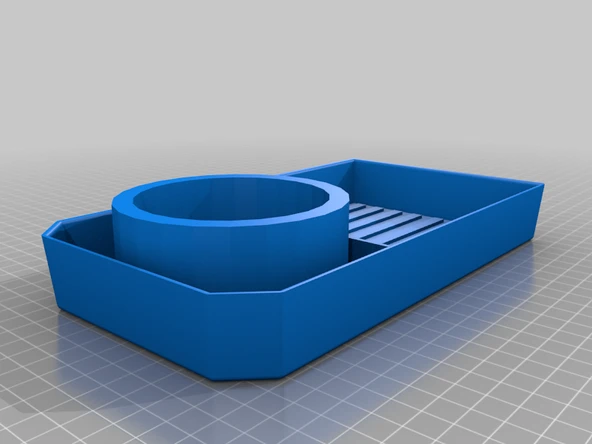 Byr3D Ford Superduty Için Qi Şarj Cihazı Bardak Tutucu Tepsisi T4867947 Sadece Plastik Aparattır - 3