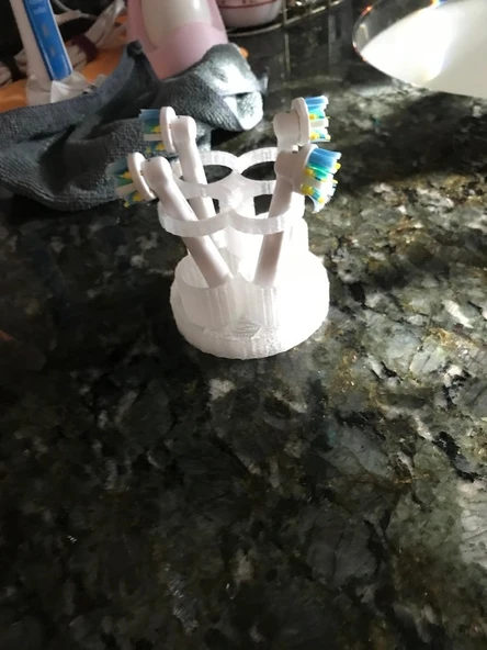 Byr3D Diş Fırçası Tutucu T102898 Sadece Plastik Aparattır