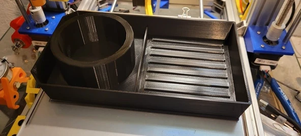 Byr3D Ford Superduty Için Qi Şarj Cihazı Bardak Tutucu Tepsisi T4867947 Sadece Plastik Aparattır