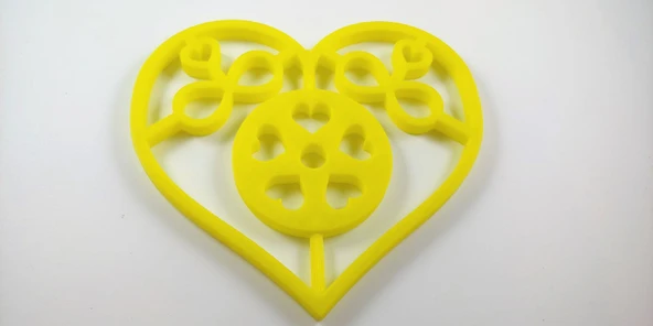 Byr3D Sevgililer Günü Aşkın Dönen Kalpleri T3393467 Sadece Plastik Aparattır - 2