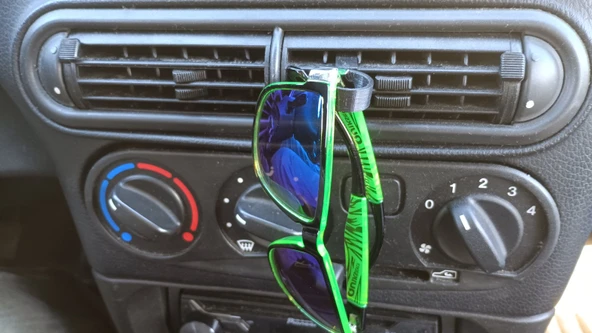 Byr3D Chevrolet Niva 2123 Wait Için Güneş Gözlüğü Tutucusu T6022450 Sadece Plastik Aparattır - 4