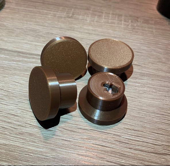 Byr3D Basit Düğme (Dolap Veya Çekmece Için) T2163756 Sadece Plastik Aparattır - 2