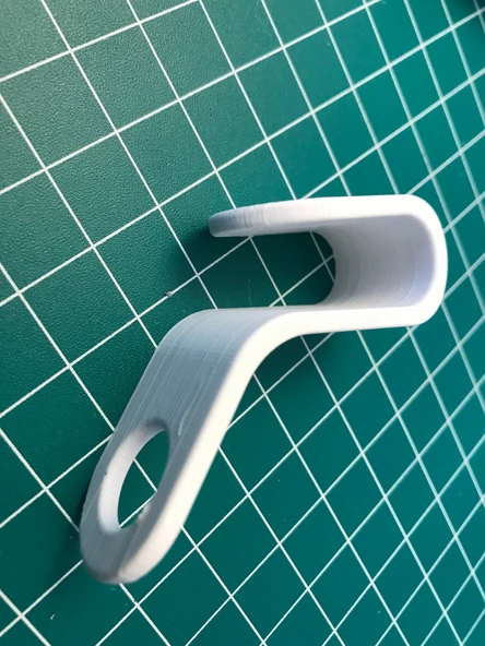 Byr3D Elbise Askısı Kancası (Yerden Tasarruf Edin) T5254835 Sadece Plastik Aparattır - 4