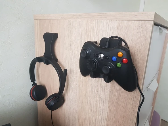 Byr3D Xbox Oyun Kolu Duvar Desteği T4658599 Sadece Plastik Aparattır