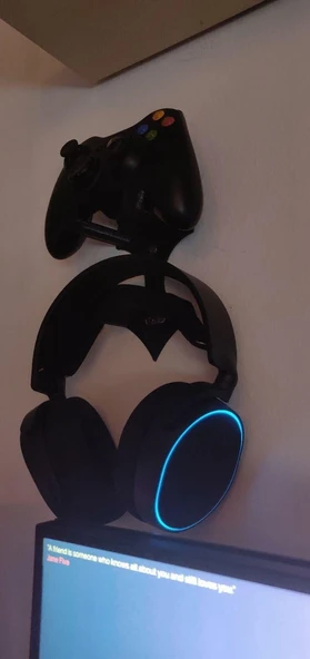Byr3D Xbox One/360 Ve Kulaklık Tutucu (Evrensel) T3721668 Sadece Plastik Aparattır