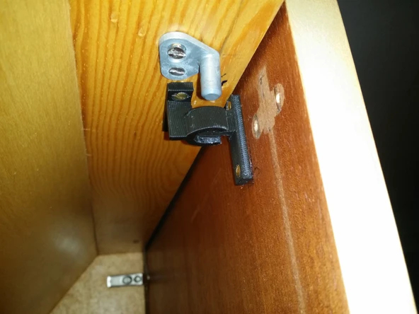 Byr3D Dolap Için Kapı Çıtçıtı T1514704 Sadece Plastik Aparattır - 2