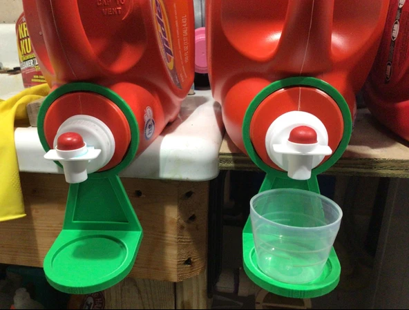 Byr3D Gelgit Şişe Bardak Tutucu T5487598 Sadece Plastik Aparattır