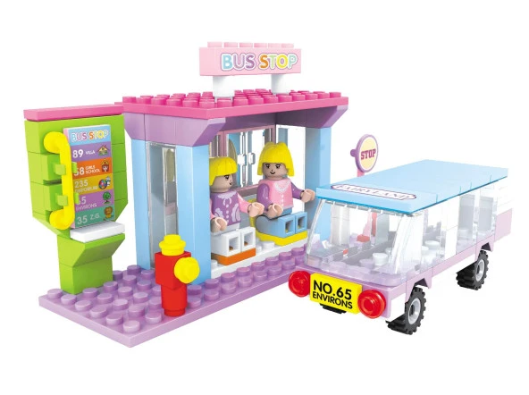 Ausini Fairy Land 125 Parça Otobüs Durağı (BUS STOP) Lego Seti - 24412 - 2
