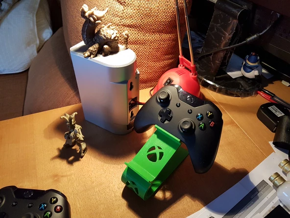 Byr3D Çift Xbox Oyun Kolu Standı T2502129 Sadece Plastik Aparattır - 3