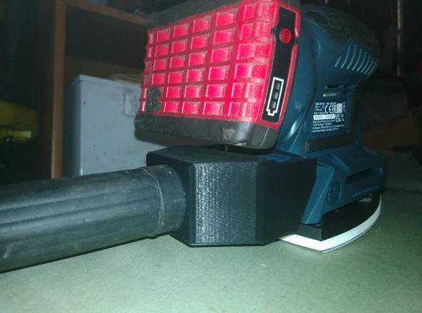 Byr3D Bosch Zımpara Makinesi Için Vakum Adaptörü T5497691 Sadece Plastik Aparattır - 2