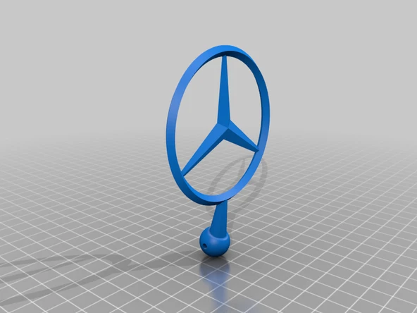 Byr3D Mercedes Amblemi T5813438 Sadece Plastik Aparattır - 1
