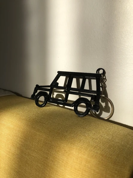 Byr3D Mercedes G Wagon Anahtarlık T6536900 Sadece Plastik Aparattır - Resim 2