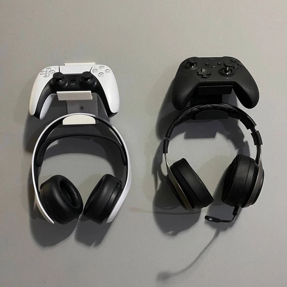 Byr3D Xbox One Kumandası Ve Kulaklık Tutucu T2985793 Sadece Plastik Aparattır