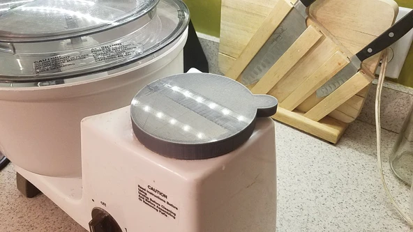 Byr3D Bosch Mikser Blender Tahrik Kapağı T2044700 Sadece Plastik Aparattır - 3