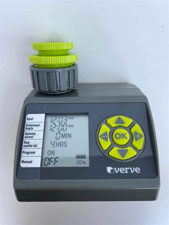 Verve Elektronik Sulama Zamanlayıcı-Programlanabilir-İthal - 2