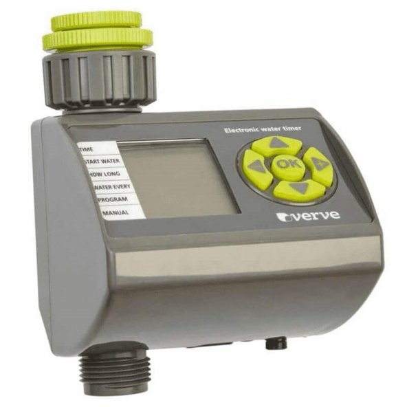 Verve Elektronik Sulama Zamanlayıcı-Programlanabilir-İthal - 3