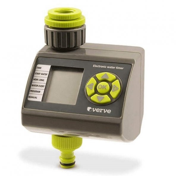 Verve Elektronik Sulama Zamanlayıcı-Programlanabilir-İthal - 6