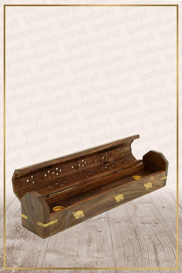 Ahşap Tütsü Kutusu Küçük Hazneli - 2