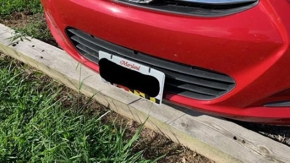 Byr3D Hyundai Accent Plaka Braketi T4577505 Sadece Plastik Aparattır - 2