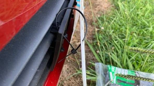 Byr3D Hyundai Accent Plaka Braketi T4577505 Sadece Plastik Aparattır - 4
