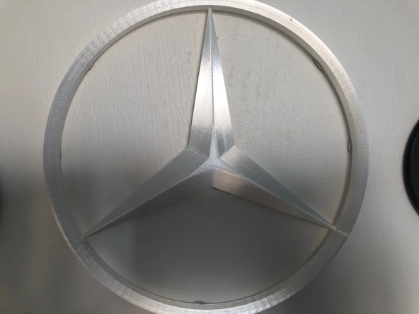 Byr3D Mercedes Logosu T114008 Sadece Plastik Aparattır - 2