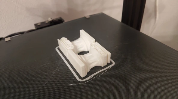 Byr3D Mini İyonik Sütun - Minik Nesne Teşhir Podyumu T5468379 Sadece Plastik Aparattır - 5