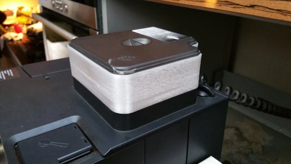 Byr3D Kahve Makinesi Çekirdek Yükleme Haznesi Genişletici Siemens T3752471 Sadece Plastik Aparattır