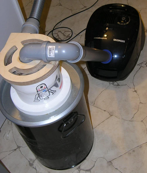 Byr3D Siemens Elektrikli Süpürge Için 50Mm Boru Adaptörü Vs06A111 T4805536 Sadece Plastik Aparattır - Resim 2